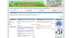 Desktop Screenshot of daotao.ktkt.edu.vn