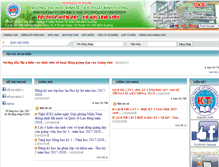 Tablet Screenshot of daotao.ktkt.edu.vn